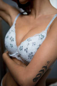Janice Griffith Blowing Right In Front Of Her Husband