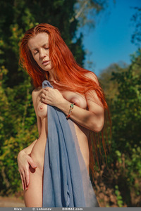 Kiva Redhead Teen With Perky Natural Tits