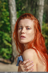 Kiva Redhead Teen With Perky Natural Tits