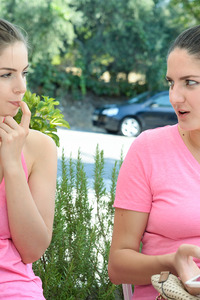 FTV Stella And FTV Francesca Having Nude Walking Fun