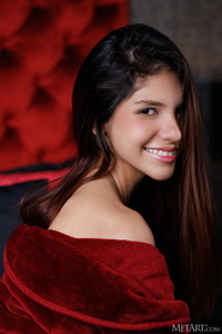 Demont Latina Brunette Sucks A Lollipop Suggestively