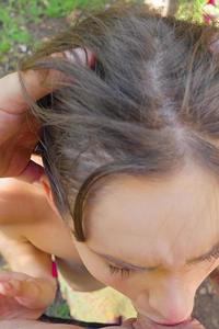 Lola Sins Gives Hot Outdoor Blowjob To Big Cock