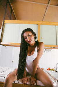 Kira Noir Spend The Afternoon In The Kitchen And Get Naked
