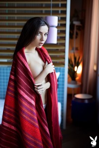 Marina Nelson Spends The Day Lounging And Posing Nude