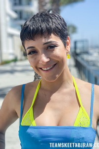 Brooklyn Gray Flaunting Her Curves While In A Sexy Bikini