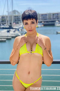 Brooklyn Gray Flaunting Her Curves While In A Sexy Bikini
