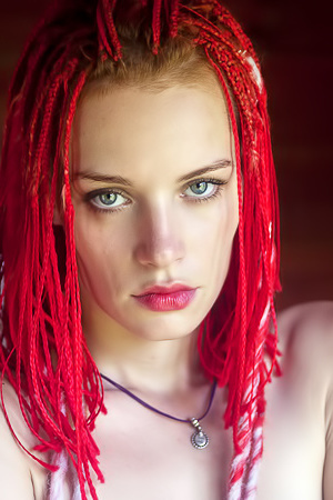 Goth Dream Babe Leocadia in Bondage