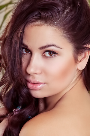 Zola Strips Animal Print Lingerie And Shows Peachy Ass And Shaved Pussy