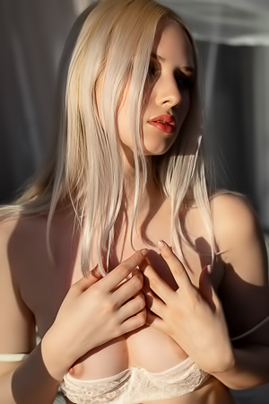 Hot Blonde Playboy Model Monica Wasp