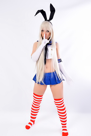 Nataliya Shimakaze Kantai Cosplay Mate