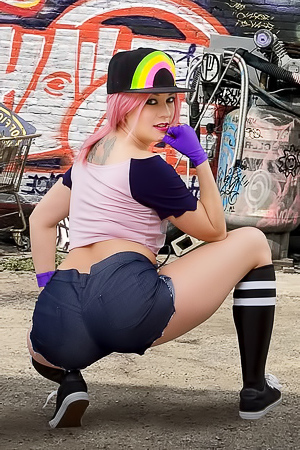 Blue Angel Fortnite Cosplay Erotica