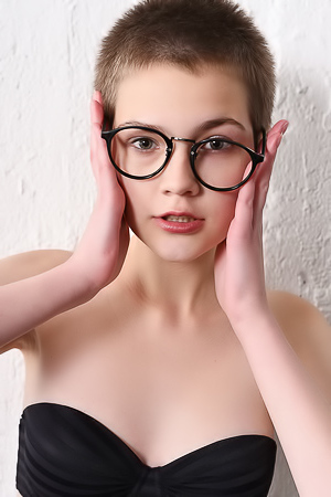 ShortHaired Teen Girl Jerricka