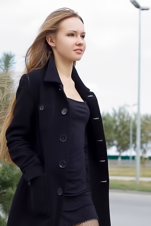 Virginia Sun with long hair