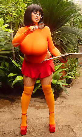 Demmy Blaze Velma Cosplay