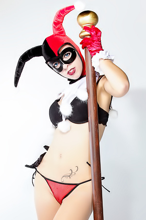 Harley Quinn Batman Cosplay Mate