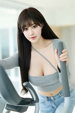 'Working Out' with Flora via All Gravure