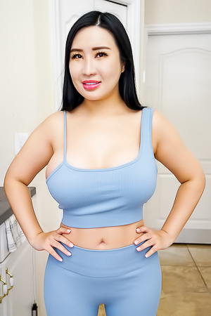 Suki Sin Slutty MILF Suki Sin Cums All Over His Cock and Swallows a Huge Load! PervMom