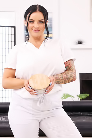 Wife Calls During Payton Preslee Nuru Massage!