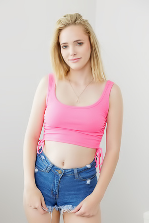 Athena Fleurs Way Down To Her Fine Ass And Bare Pussy