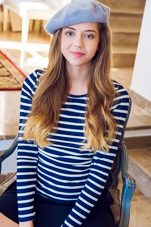 'Lovely Stripes' with Kay J via Alex-Lynn
