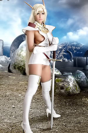 Nikita in Elven Noble at Cosplay Erotica
