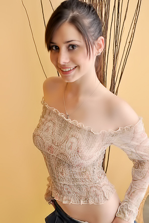 Relaxing in a short skirt