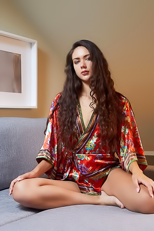 Vixi Rafi Spreads Her Pussy Lips Like Butterfly Wings And Explores It