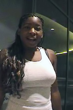 ebony nude in public