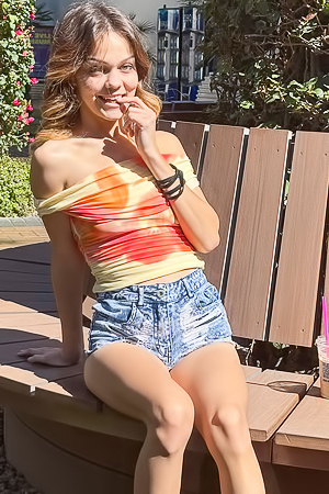 Melia Open Mall Spreads FTV Girls