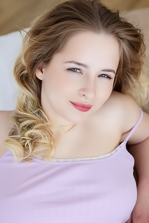 Neu Ling Seductive Solo Display Teases With Lingerie On Lilac Bed