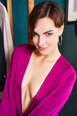 Erika Luchini Teases Herself Breathless In Lace As She Strips For Intimate Pleasure