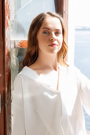 Margot Ferns Brunette Allure Unveiled On A Naked Sightseeing Adventure