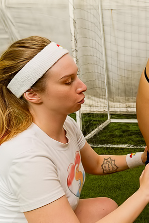 Lolitta Moreau And Eliza Crystal Share A Glistening Tongue Relationship