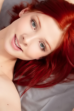 Olgerta Craving Every Touch On Her Wet Shaved Snatch